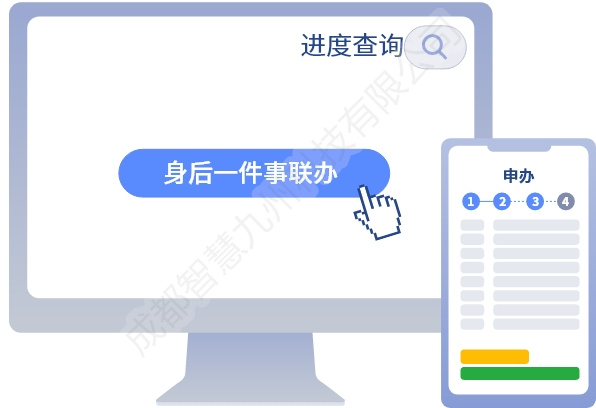 统一入口、进度查询